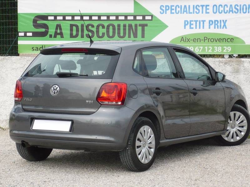 VOLKSWAGEN POLO V TDI 90 CV OCCASION PETIT PRIX A VENDRE A LA LONDE LES MAURES