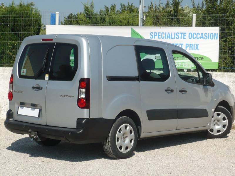 PEUGEOT PARTNER 5 PLACES RALLONGE HDI 90 CV OCCASION A VENDRE A PUYRICARD