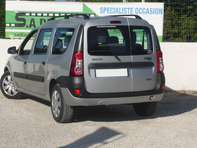 DACIA LOGAN MCV BREAK 7 PLACES ESSENCE OCCASION PAS CHERE A VENDRE A PUYRICARD