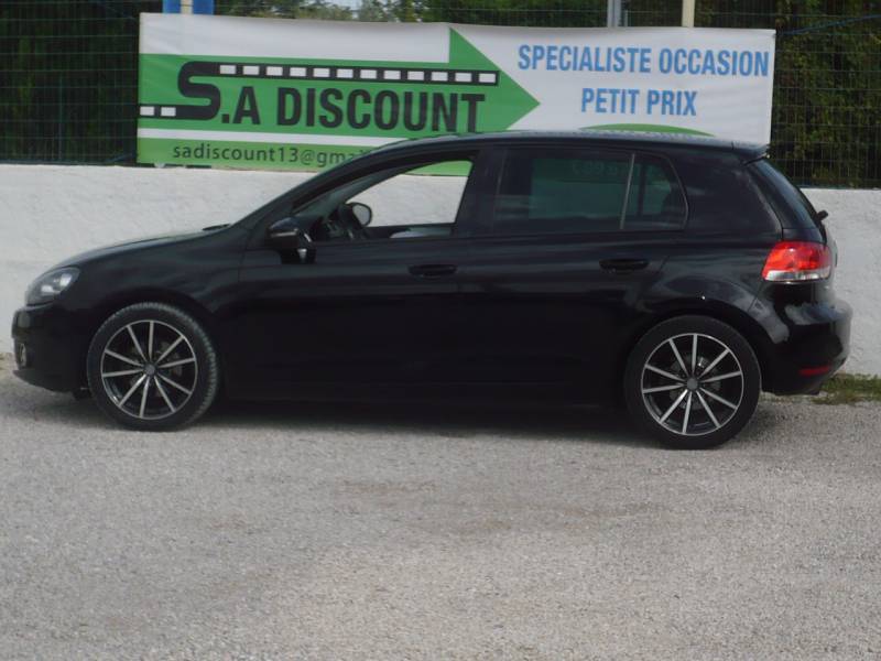 VOLKSWAGEN GOLF 6 TDI 105 CV OCCASION PETIT PRIX A VENDRE A PUYRICARD