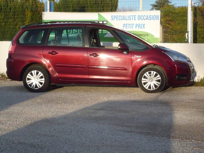 CITROEN C4 GRAND PICASSO 2.0L HDI 138 CV OCCASION A VENDRE A MANOSQUE 